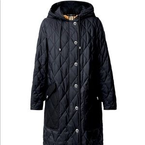 Roxby Quilted Nylon Canvas Coat